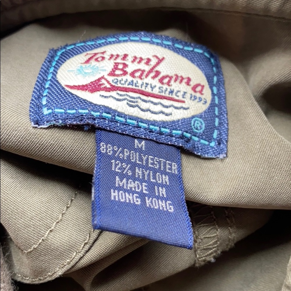 Tommy Bahama olive green jacket. - Picture 4 of 6